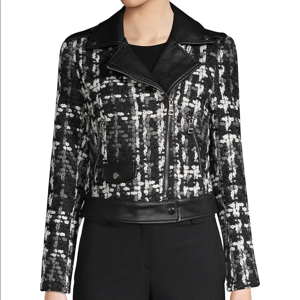 Vigoss Tweed Moto Jacket NWT
